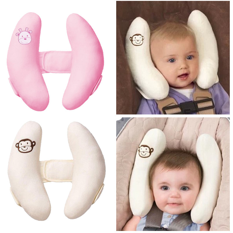 Infant Head Protector - チャイルドシートクッション,ベビーカー枕,ベビーヘッドとネックサポート,スリーピングピロー,調節可能なパッドアクセサリー