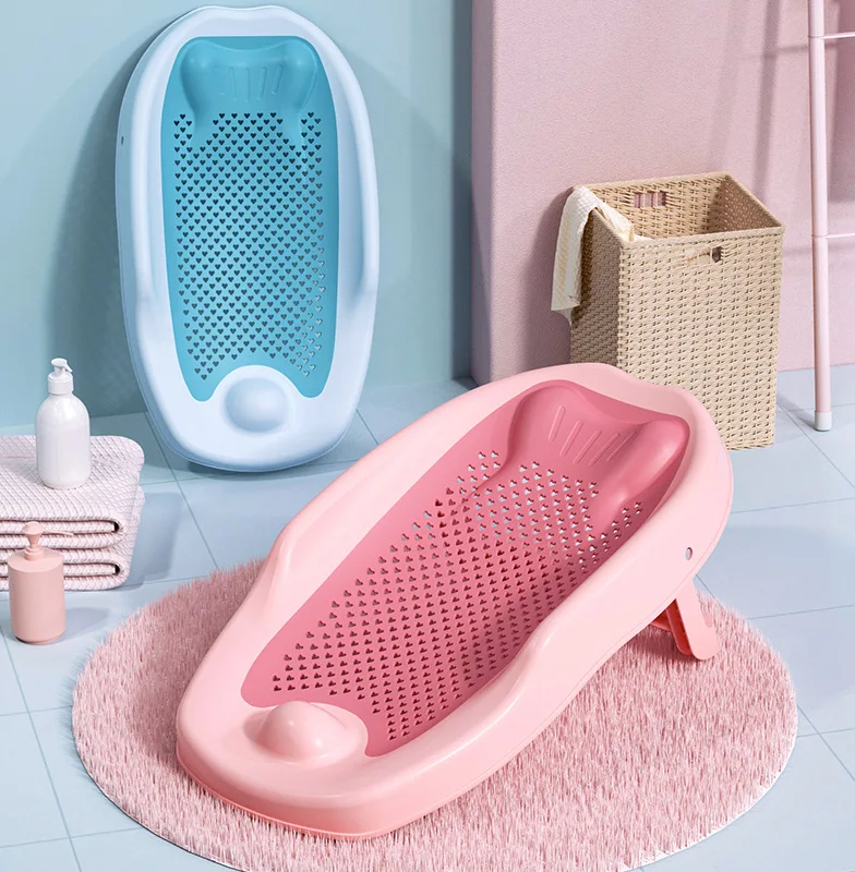 Baby Products Newborn - 新生児用調節可能バスネットシートクッション、滑り止めベビーバスネットマット、子供用シャワーネット、ユニバーサルバスベッドホルダー