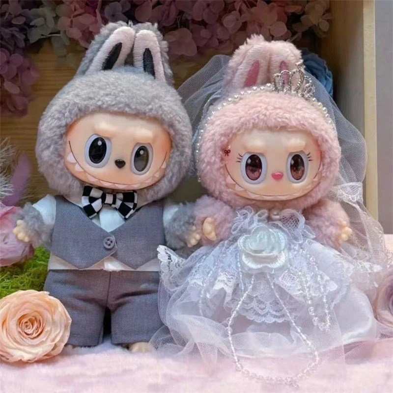 Baby Products Manufacturers - 15 17 センチメートルラビュブ人形結婚式恋人ドレス衣装服シフォンスカートスーツ服革靴セットドールハウスアクセサリー
