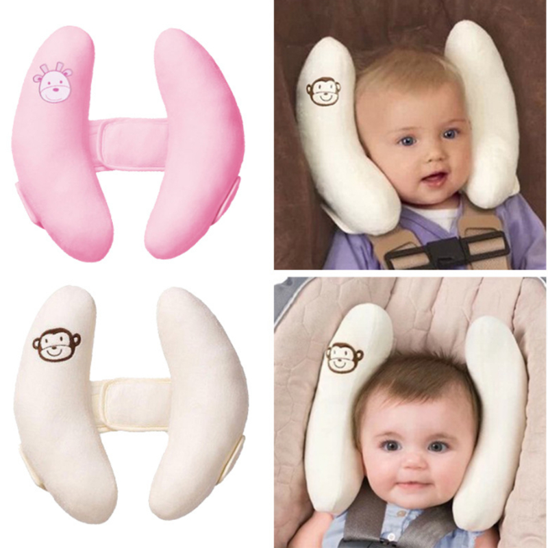 Infant Head Protector - かわいい漫画新生児枕ソフトネックサポートクッションベビーカー幼児カーシート睡眠頭部プロテクター快適枕