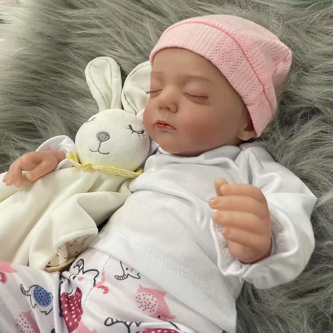 Baby Products Newborn - 20 インチ完成したリボーンベビードールアレッシアリアルな塗装 3D 肌の色目に見える静脈新生児おもちゃクリスマスギフト女の子のため