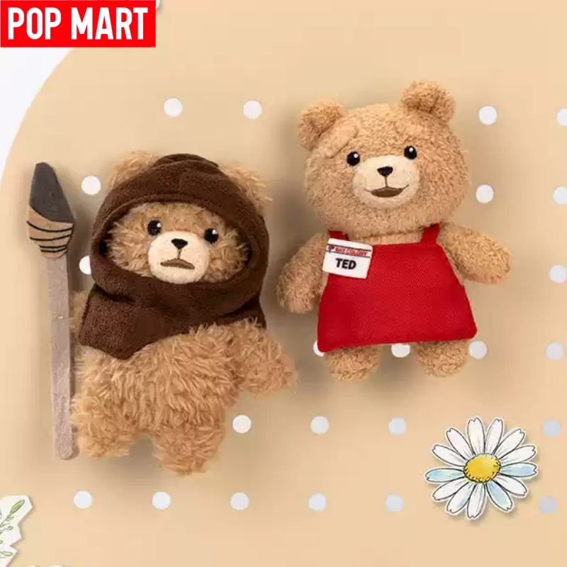 Baby Products Teddy Bear - 本物のPOP MART TED2 ベイビーテッドシリーズ ブラインドボックス テディベアぬいぐるみペンダントフィギュア