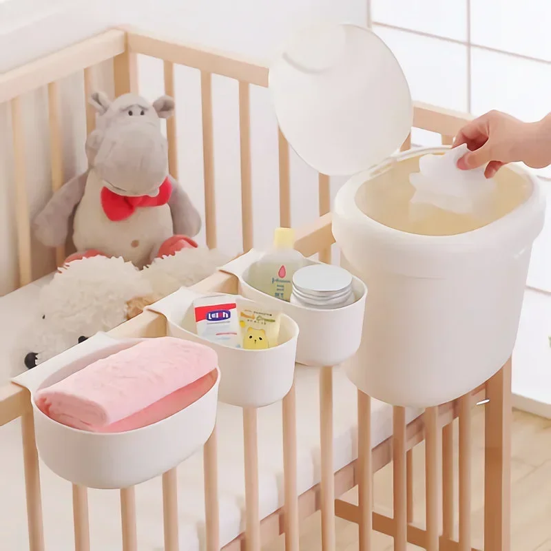 新生児用コットンハンギングストレージボックス,ベビーベッドオ - Baby Products Storage Box のレビューと価格