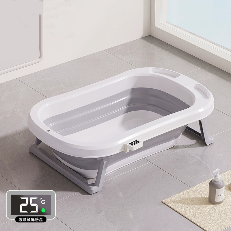 4/7ピース折りたたみ式ベビーバスセット（温度計付き）ベビー - Baby Products Newborn のレビューと価格