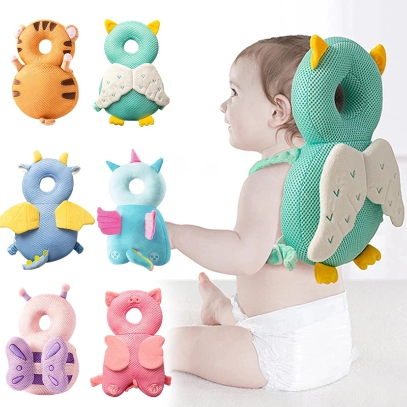 1 個子供の落下防止枕ベビー幼児頭枕通気性枕歩くことを学ぶ頭 - Infant Head Protector のレビューと価格