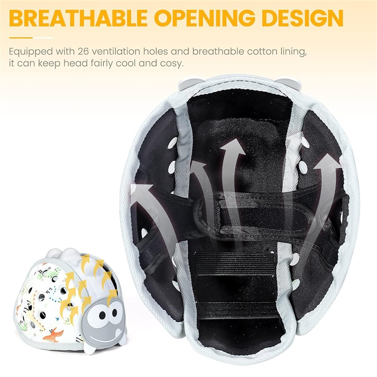 newA10R ベビーヘッドプロテクター ソフト幼児用安全帽 - Infant Head Protector のレビューと価格