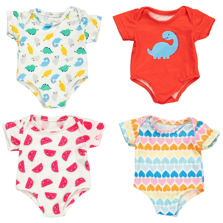 漫画恐竜水着 16-18 インチアメリカンドール用 40-4 - Baby Product のレビューと価格
