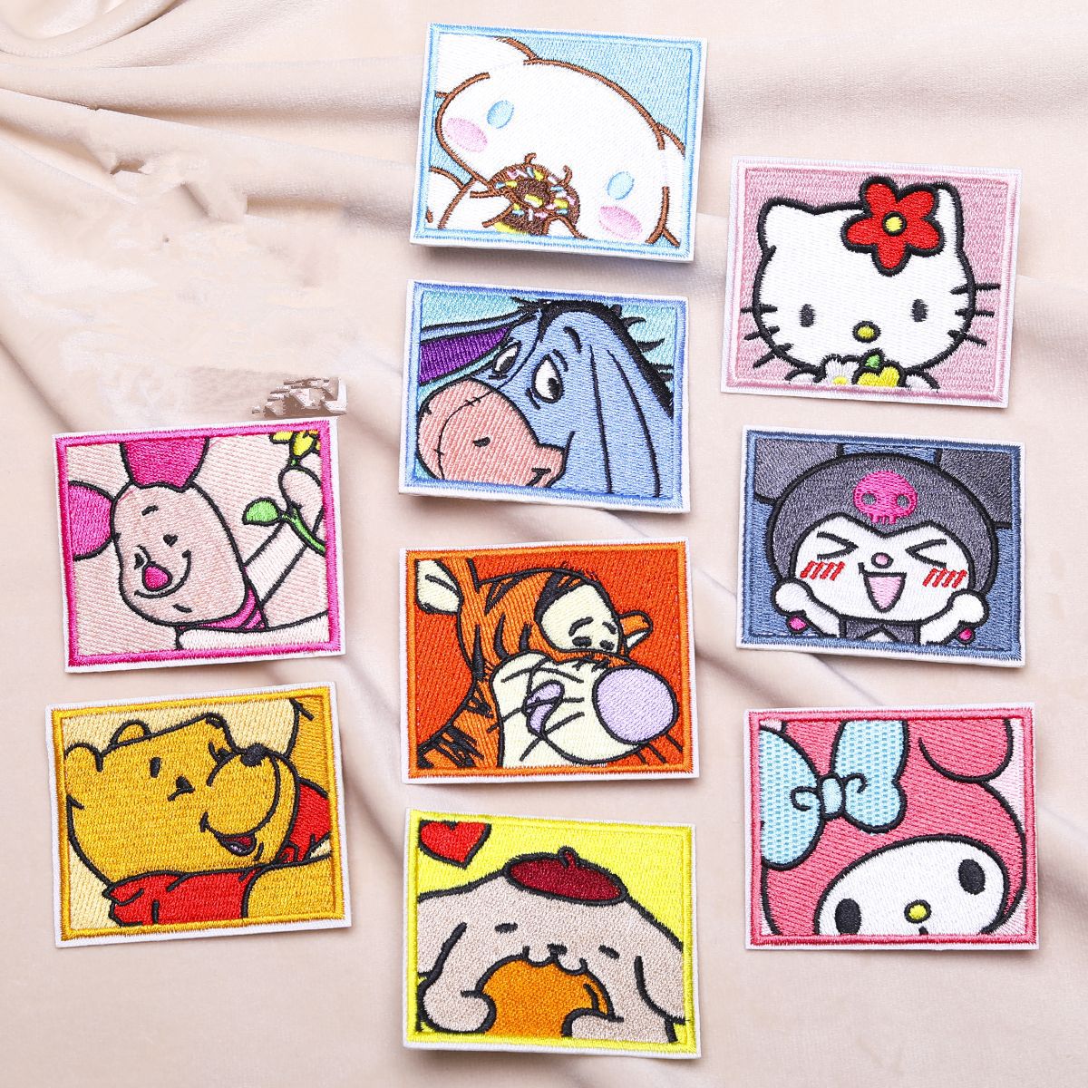 ホットキャット刺繍ワッペン 衣類用 かわいいアニメワッペン  - Baby Yoda Products のレビューと価格