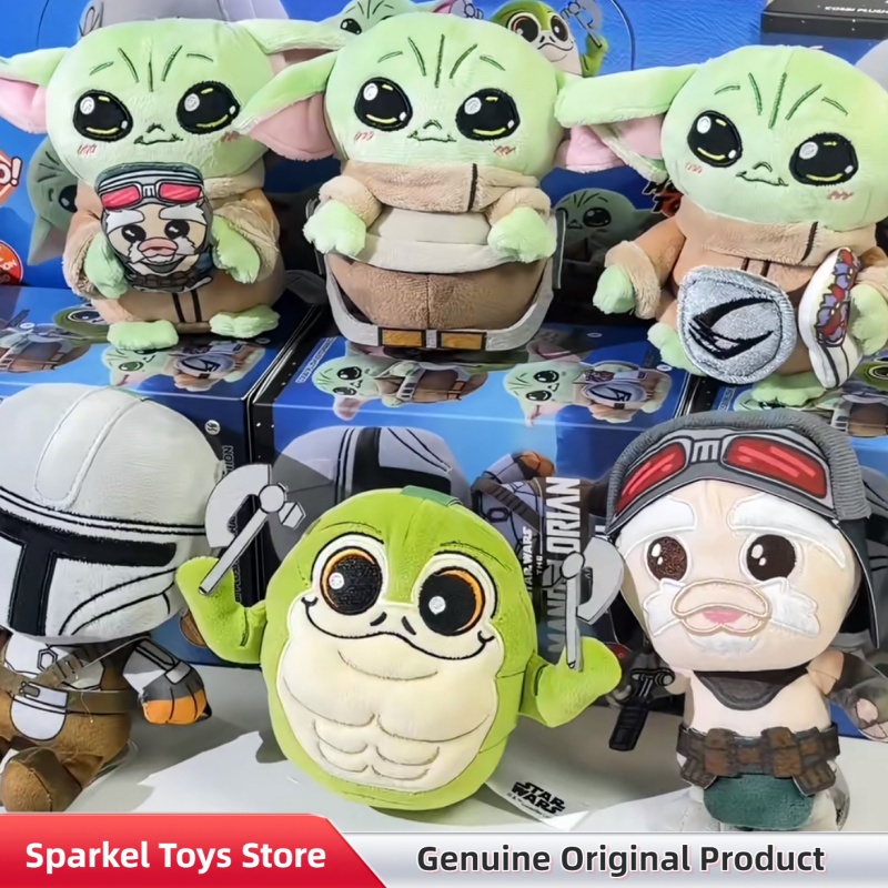 本物のスターウォーズマンダロリアンとグローグコスビぬいぐるみ - Baby Yoda Products のレビューと価格