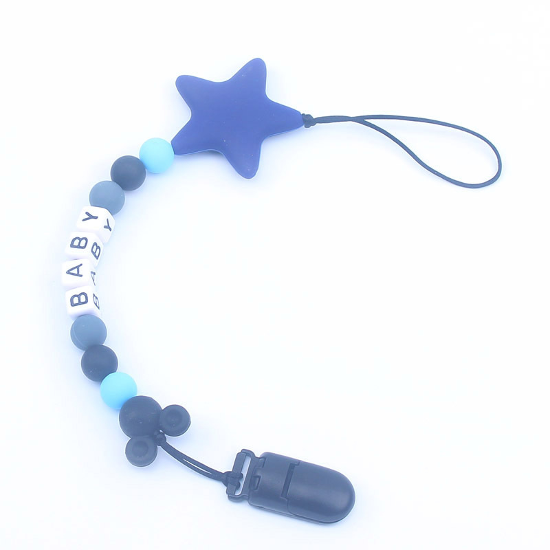 赤ちゃんのおしゃぶりクリップ,レタリング付きの英語の文字が付 - Baby Products のレビューと価格