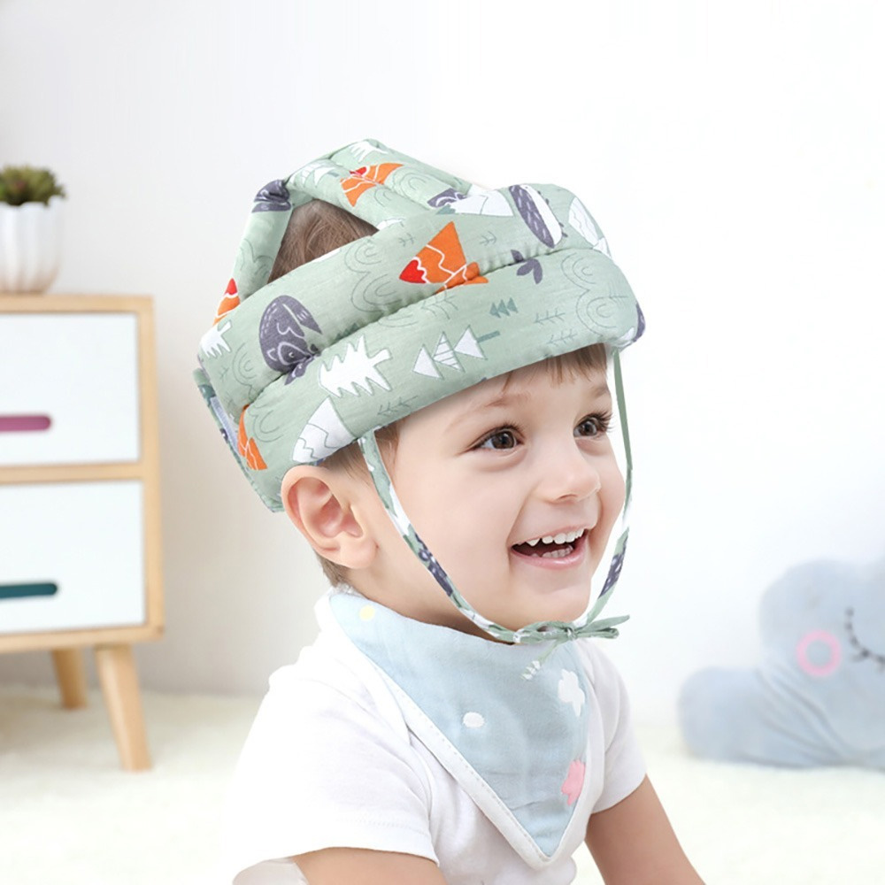 ベビーヘッドプロテクター枕、柔らかく通気性のある綿素材、幼児 - Infant Head Protector のレビューと価格