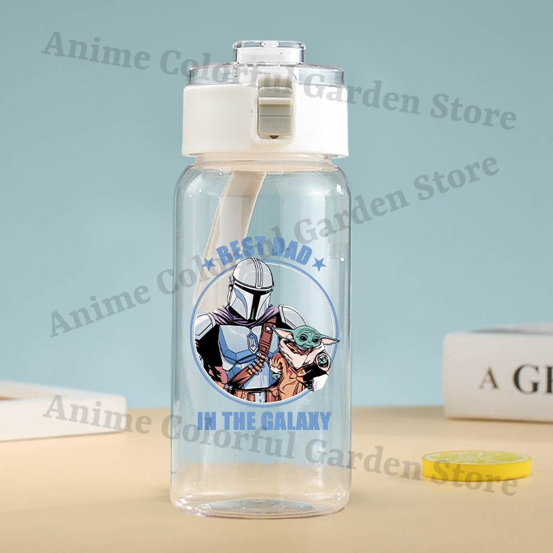 スターウォーズ 600 ミリリットル透明水カップ男性女性アニ - Baby Yoda Products のレビューと価格