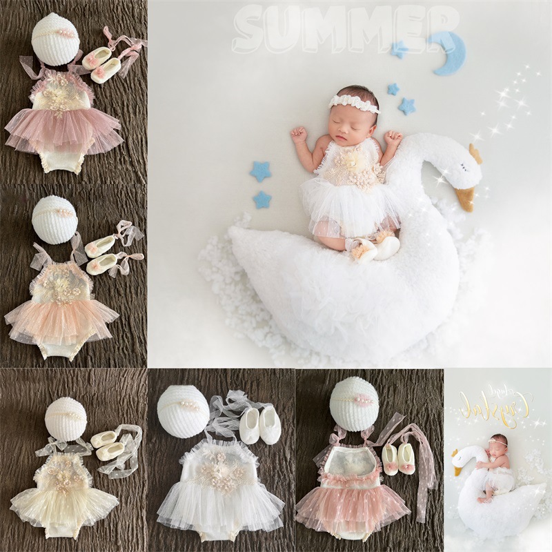 新生児写真撮影用小道具 スワンレース衣装セット 赤ちゃん写真 - Baby Products Photoshoot のレビューと価格