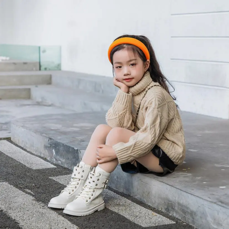男の子と女の子のための革のブーツ,赤ちゃんのための雪のブーツ - Baby Product Brand のレビューと価格