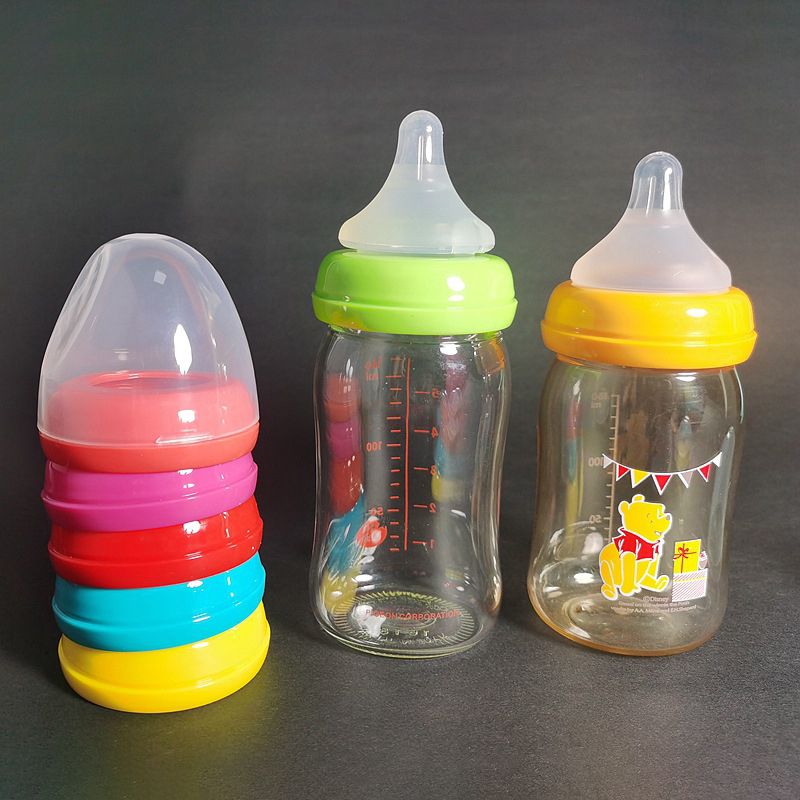 ボトルキャップとリング,哺乳瓶に適しており,ピジョンボトルと - Baby Product Brand のレビューと価格