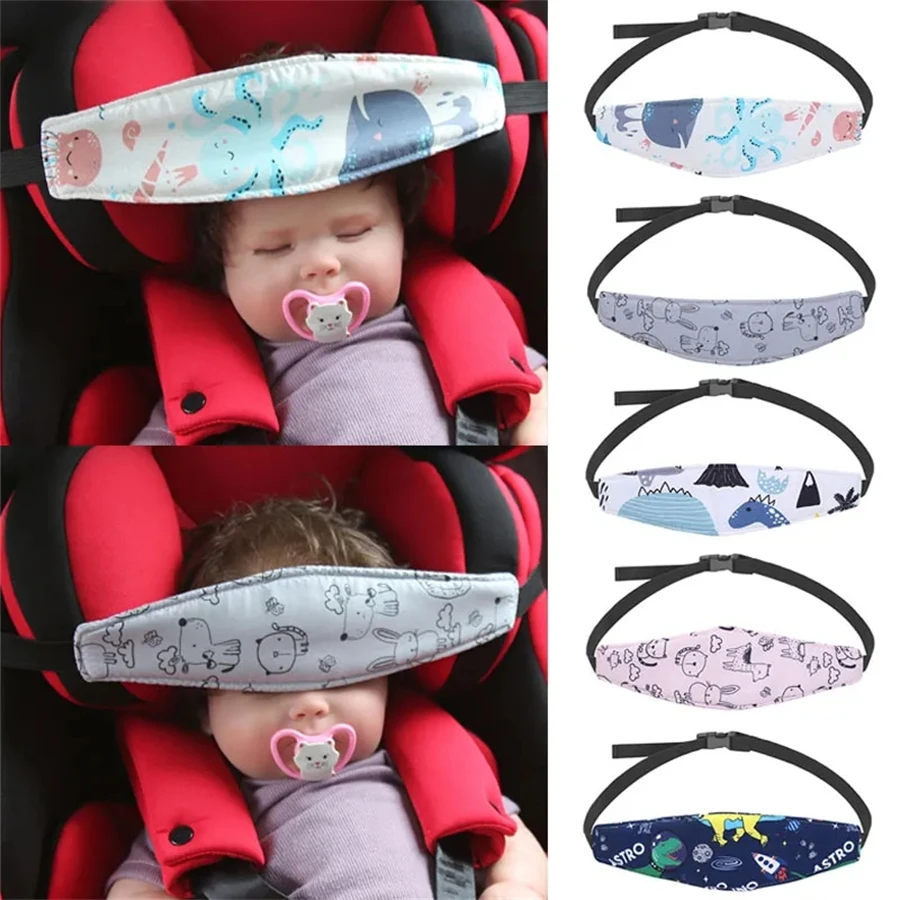 ベビーカーシートヘッドサポート,調節可能な固定ベルト,スリー - Infant Head Protector のレビューと価格