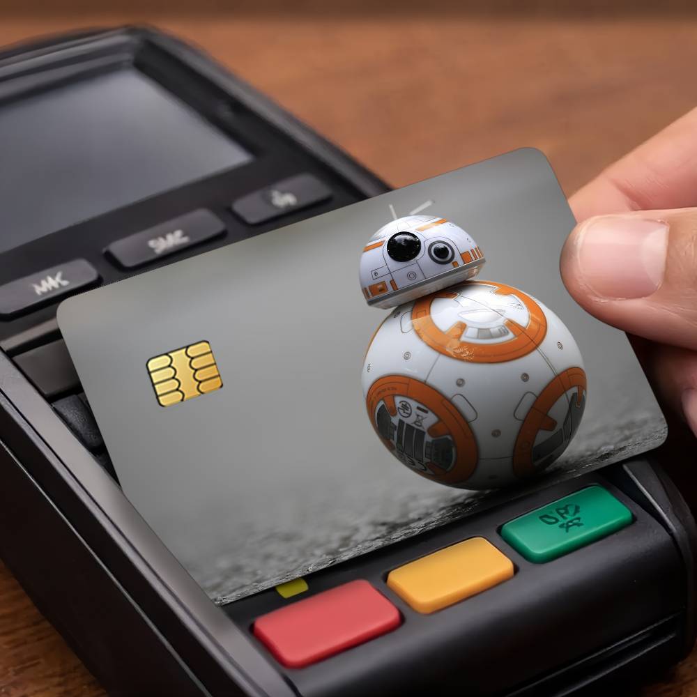 ロボット R-R2D2 クレジットカードステッカー スキン  - Baby Yoda Products のレビューと価格